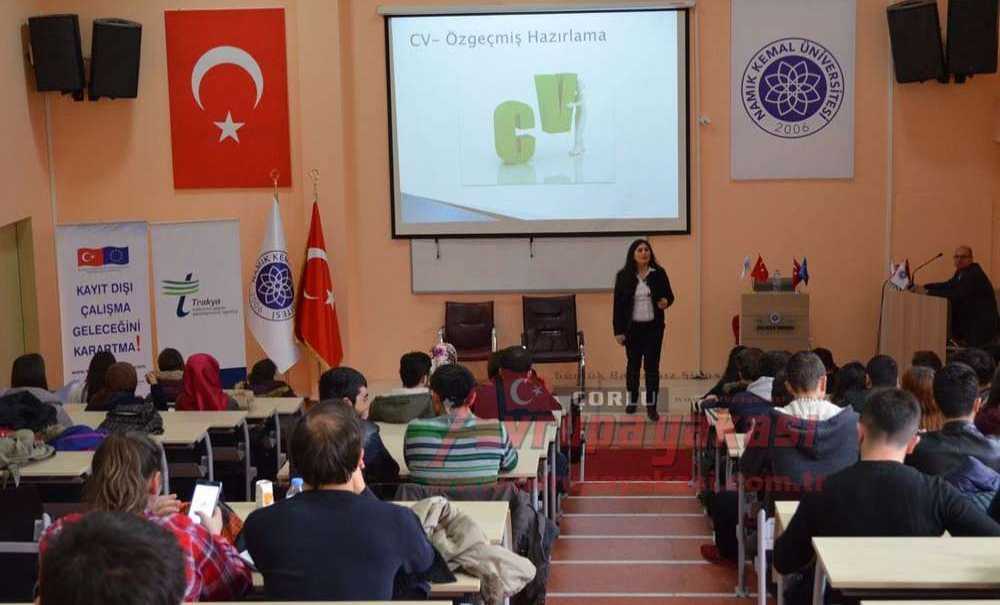 Çorlu Myo Öğrencilerine Kariyer Planlama Eğitimi