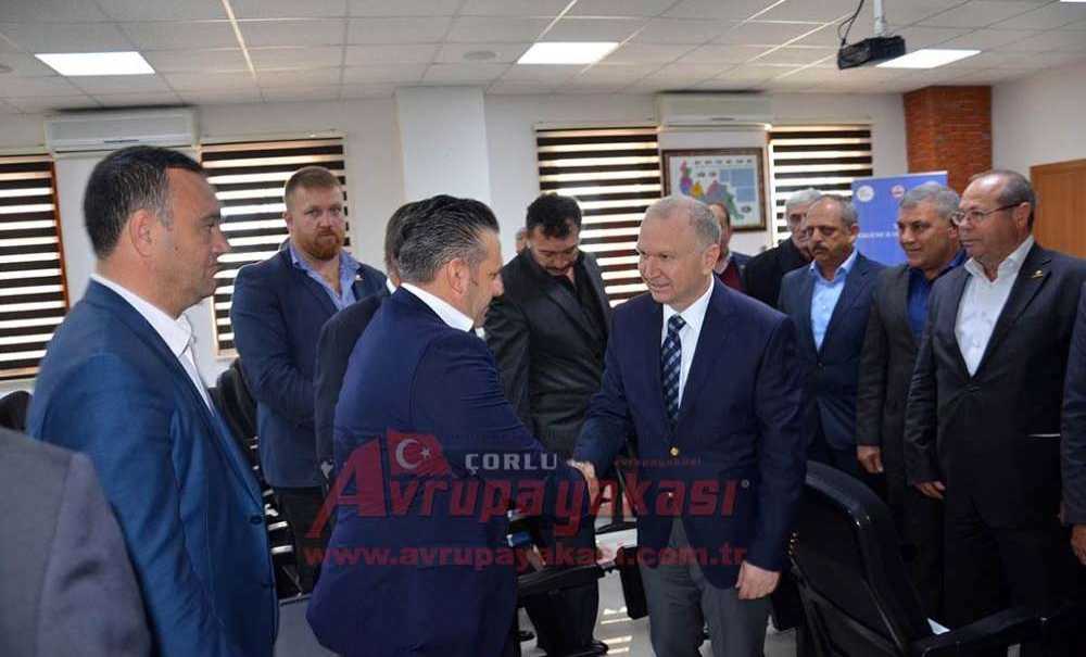Vali Ceylan Ergene'de Muhtarlarla Buluştu
