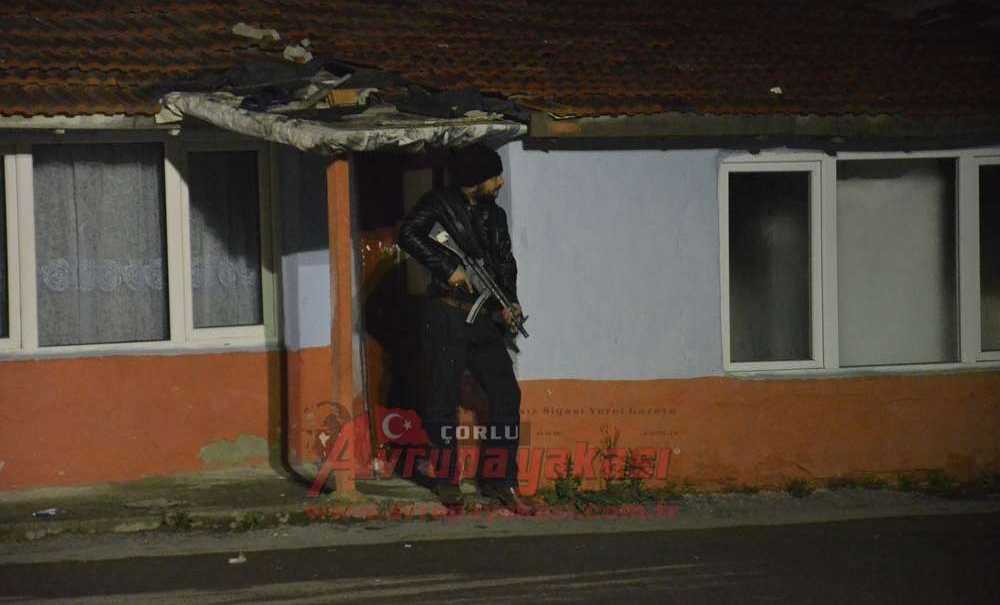 Çorlu'da Zehir Tacirlerine Operasyon