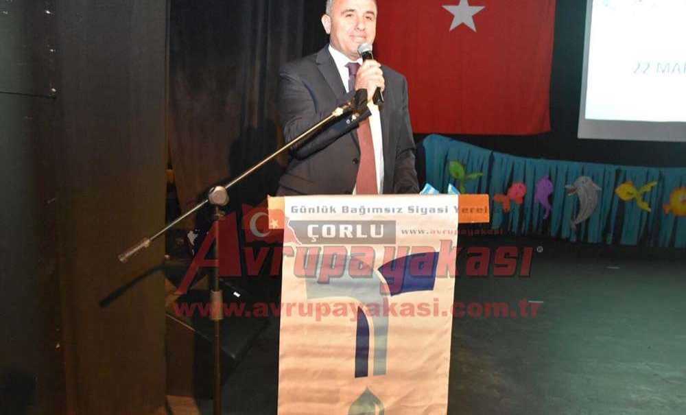 Dünya Su Günü Çorlu'da Kutlandı