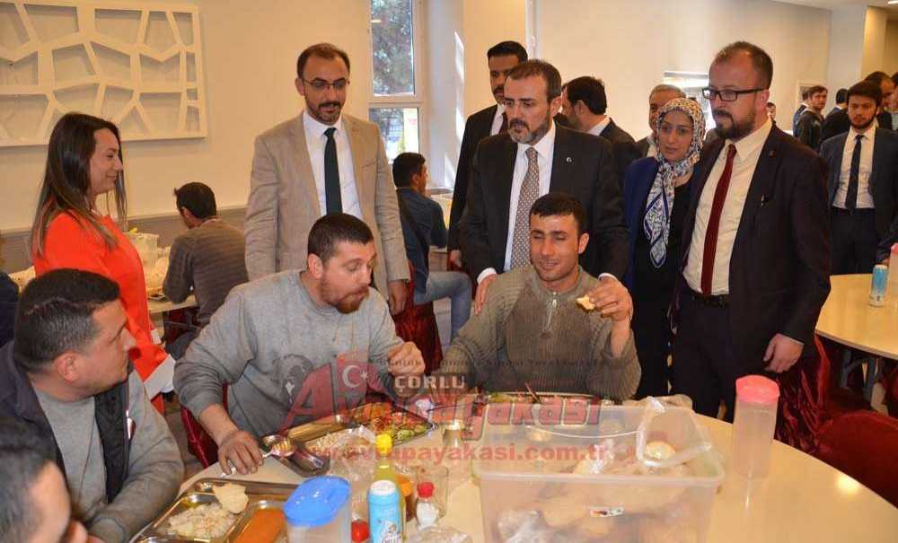 Eski Bakan Mahir Ünal Çorlu'da