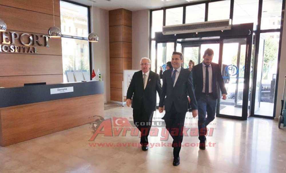 Başkan Albayrak'tan Lifeport Hastanesi'ne Ziyaret
