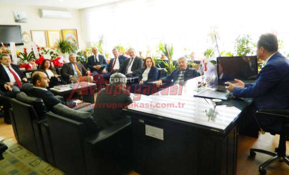 Okul Müdürlerinden Müdür Yılmaz'a Ziyaret