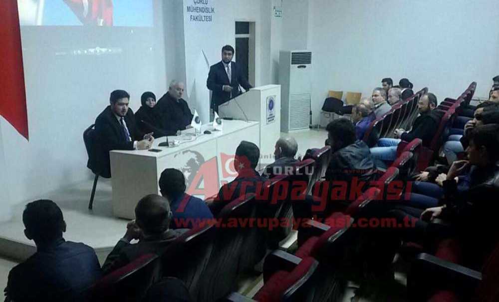 Nkü Çorlu Mühendislik Fakültesi'nden 18 Mart'tan 15 Temmuz'a Programı