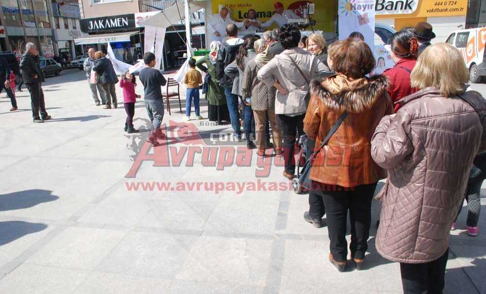 Chp Çorlu İlçe Örgütü'nden Hayır Lokması