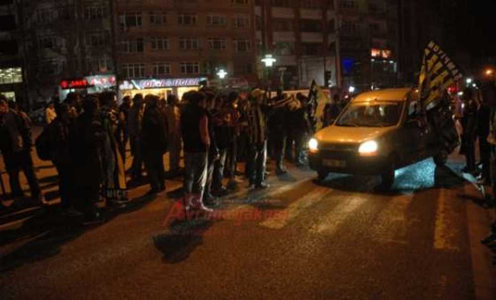 Çorlu'da Fenerbahçe Coşkusu