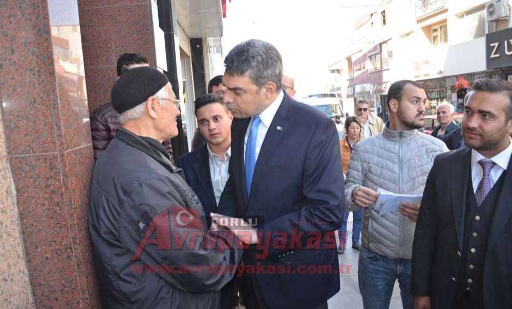 Milletvekili Umut Oran'dan Esnaf Ziyareti