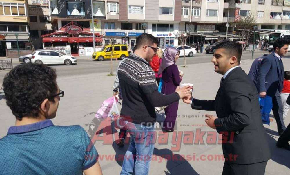 Ak Parti Çorlu İlçe Teşkilatı'ndan Kandil Simidi