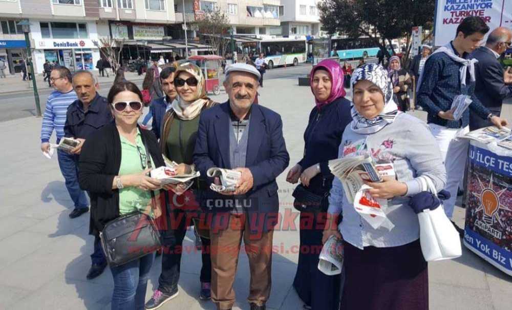 Ak Parti Çorlu İlçe Teşkilatı'ndan Kandil Simidi