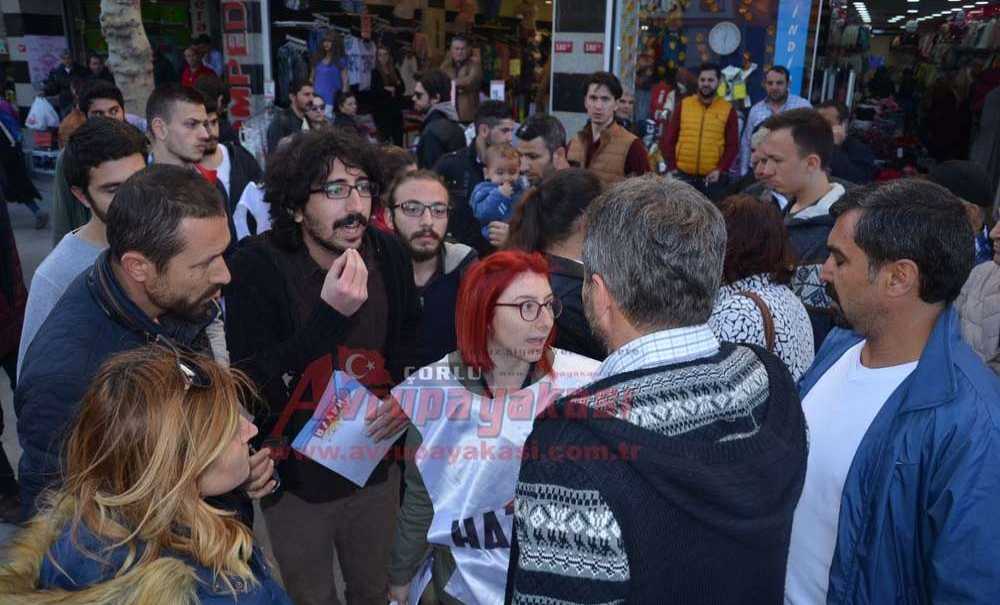 Çorlu'da Tehlikeli Gerginlik