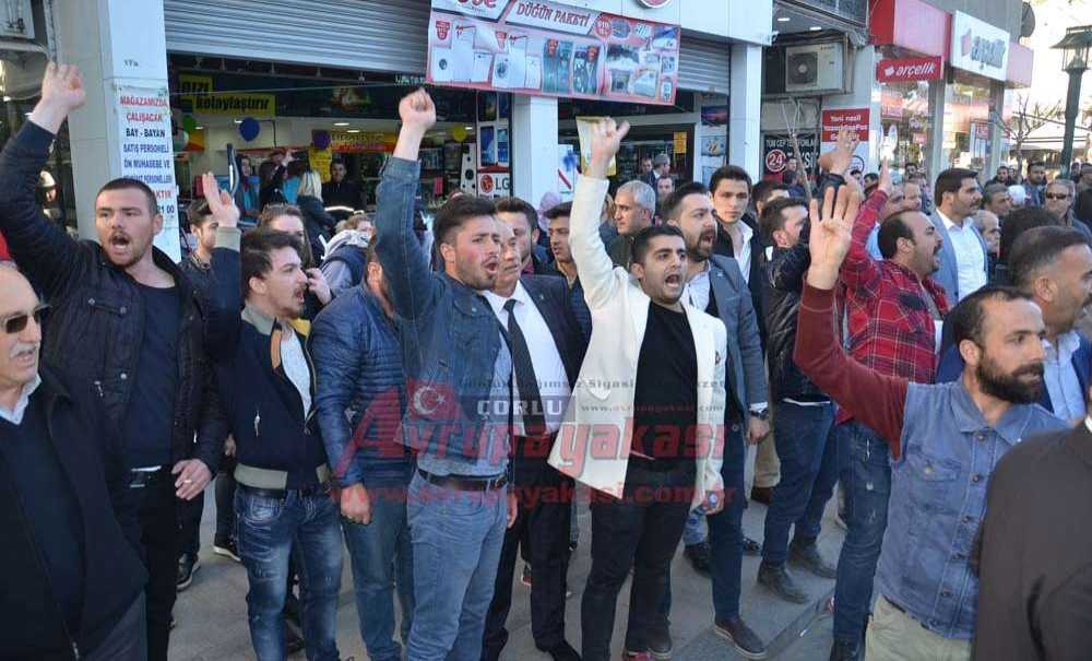 Çorlu'da Tehlikeli Gerginlik