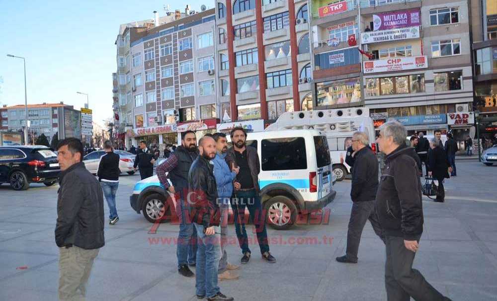 Çorlu'da Tehlikeli Gerginlik