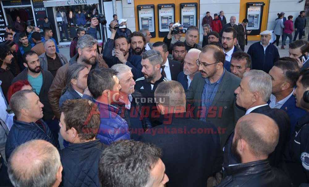 Çorlu'da Tehlikeli Gerginlik