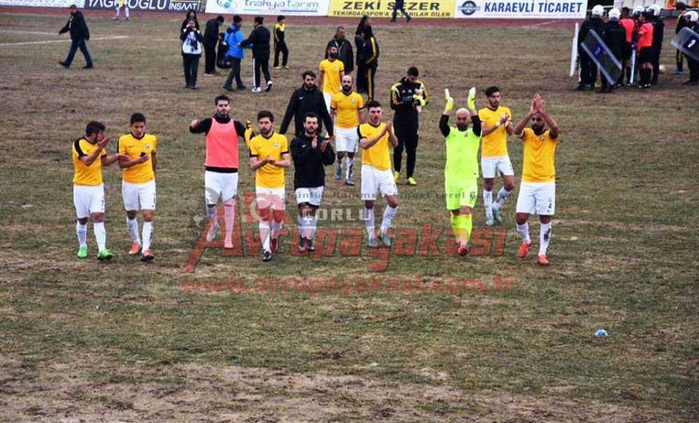 Tekirdağspor 1 – 1 Erzin Belediyespor