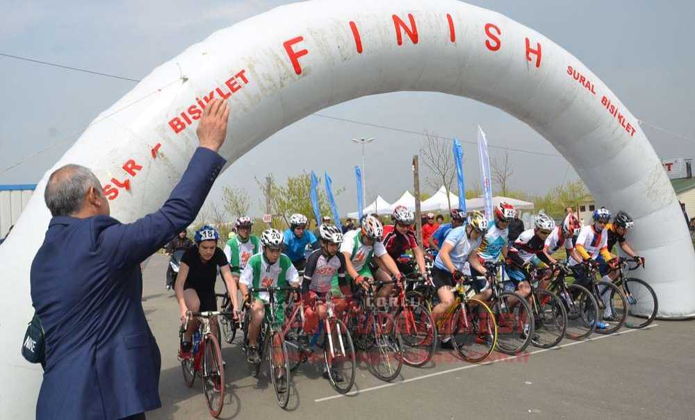 Bisiklet İl Birinciliği Yarışları Çorlu'da Yapıldı