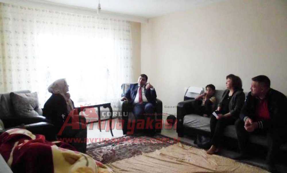 Kaymakam Kızıltoprak Engelli Vatandaşları Evlerinde Ziyaret Ediyor