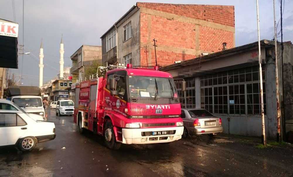 Eski Sanayide Yangın Paniği