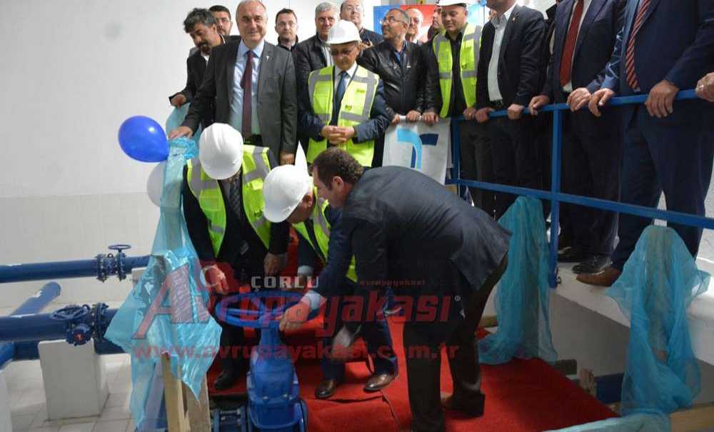 Ergene İçme Suyu Tesisleri Hizmete Alındı