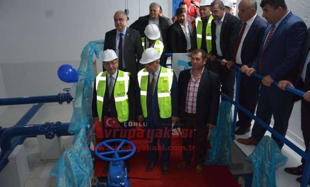 Ergene İçme Suyu Tesisleri Hizmete Alındı