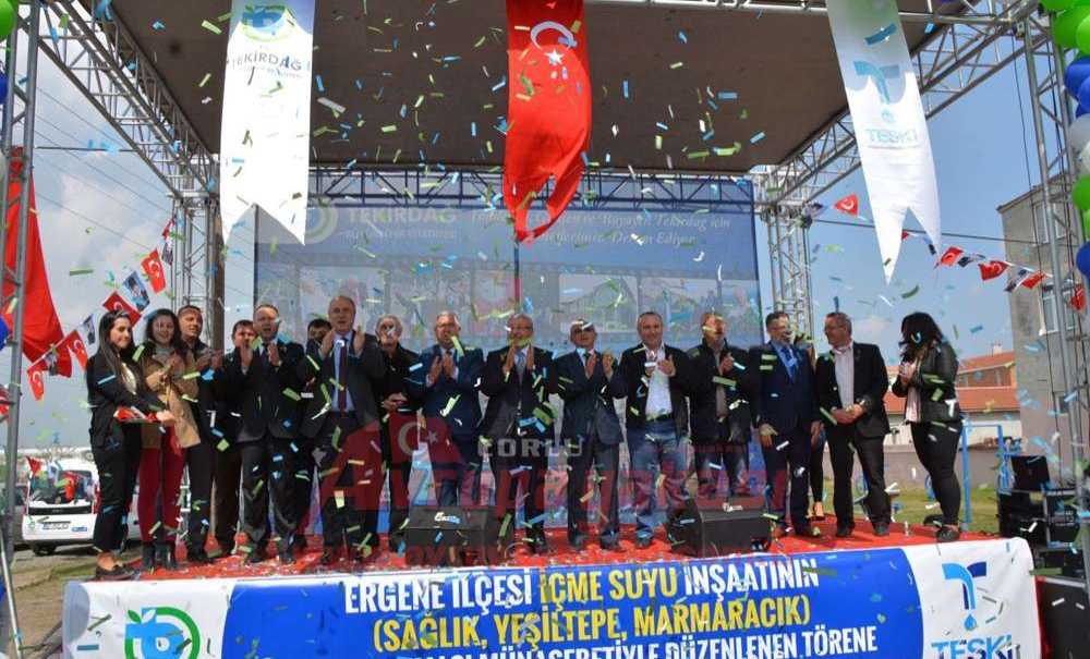 Ergene İçme Suyu Tesisleri Hizmete Alındı
