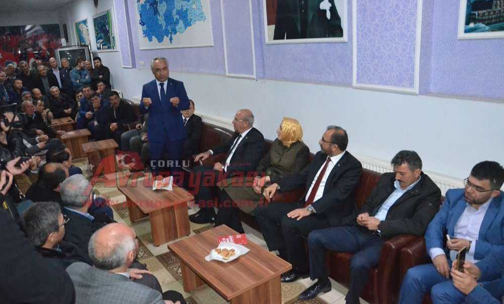 Bakan Yardımcısı Ersoy'dan Çorlu Sinoplular Derneği'ne Ziyaret