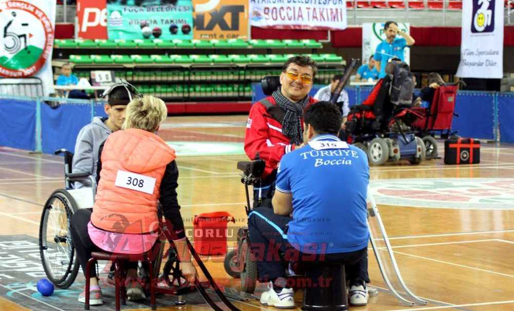Çorlulu Sporcu Boccia Turnuvası'nda Üçüncü Oldu