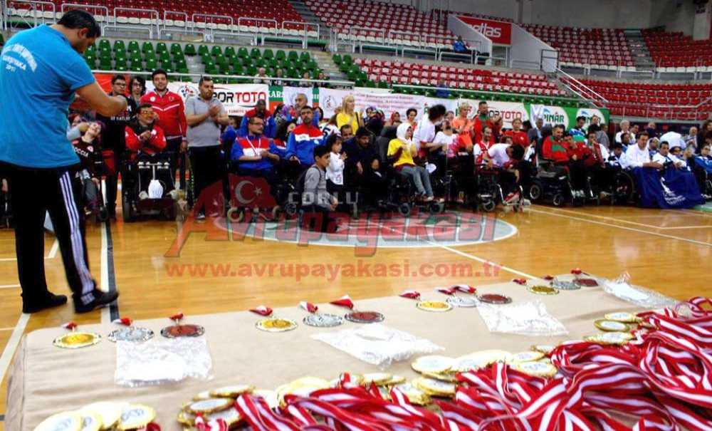 Çorlulu Sporcu Boccia Turnuvası'nda Üçüncü Oldu