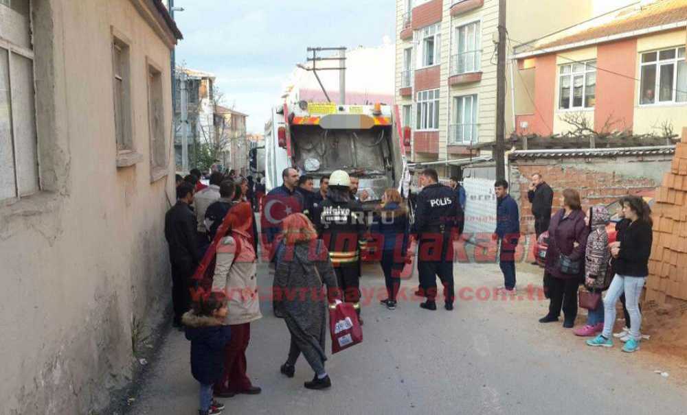 Çöp Kamyonunun Ezdiği Çocuk Hayatını Kaybetti
