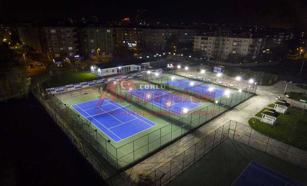 Tenis Kompleksi Açılış İçin Gün Sayıyor