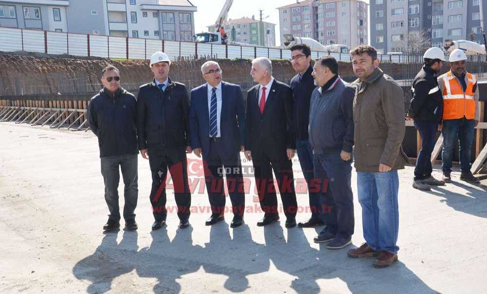 Atakent Kapalı Pazaryerine İlk Beton Döküldü