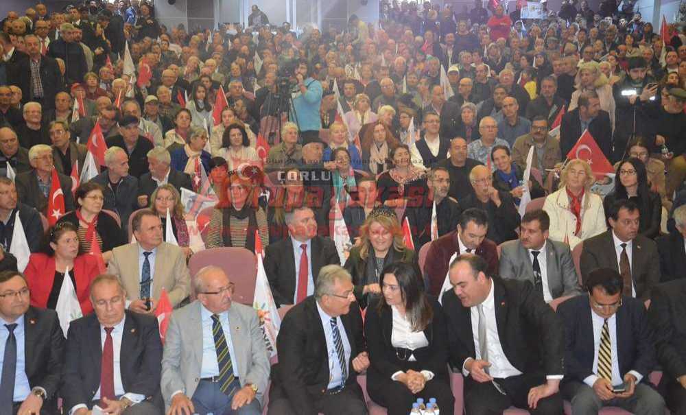 Chp Eski Genel Başkanı Ve Milletvekili Deniz Baykal Çorlu'da