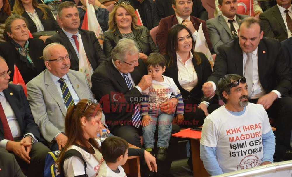 Chp Eski Genel Başkanı Ve Milletvekili Deniz Baykal Çorlu'da