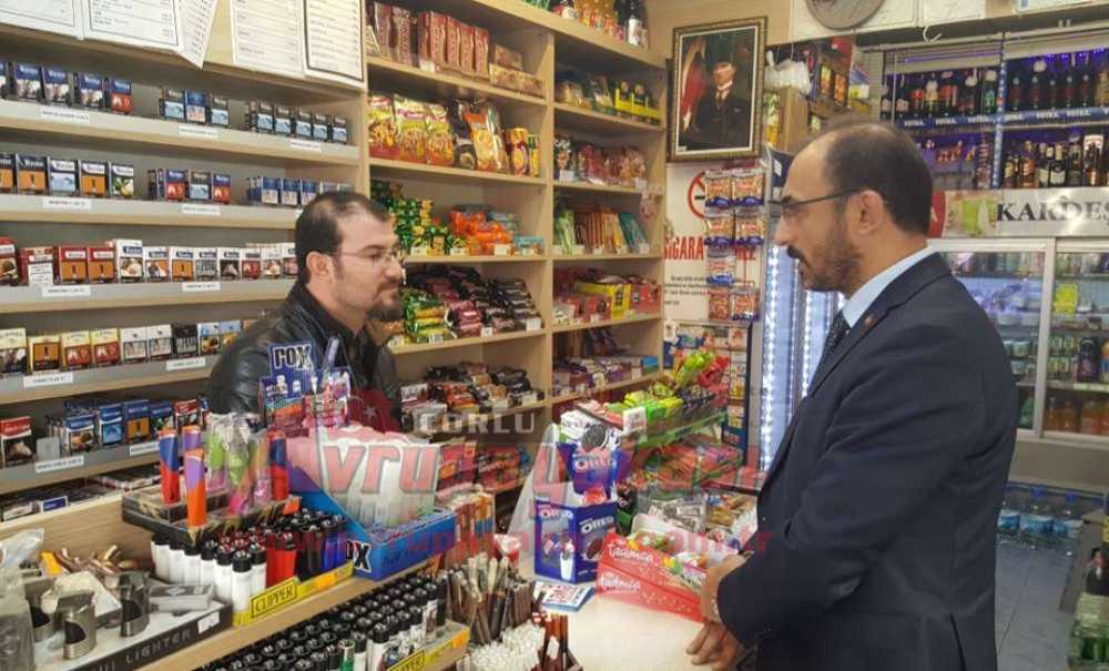 Ak Parti'den Çorlu'da Sokak Sokak Evet Çalışması