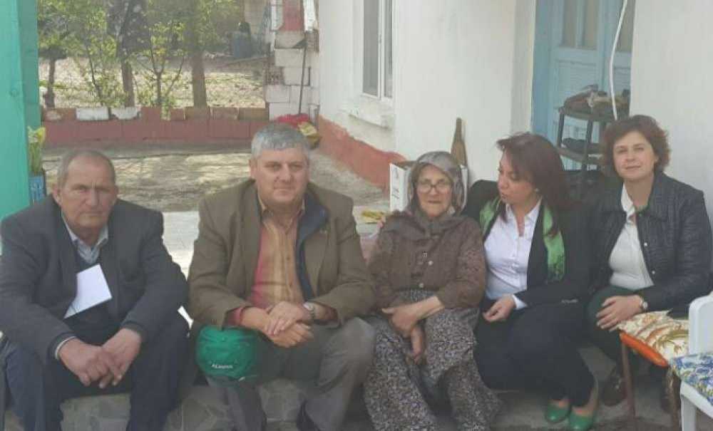 Ergene Belediyesi'nden Evi Yanan Yaşlı Çifte Yardım Eli