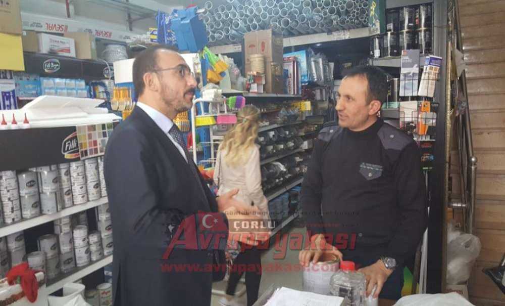 Ak Parti Çorlu İlçe Başkanı Av. Kerim Atalay: “Daima Millet Kararımız Evet”