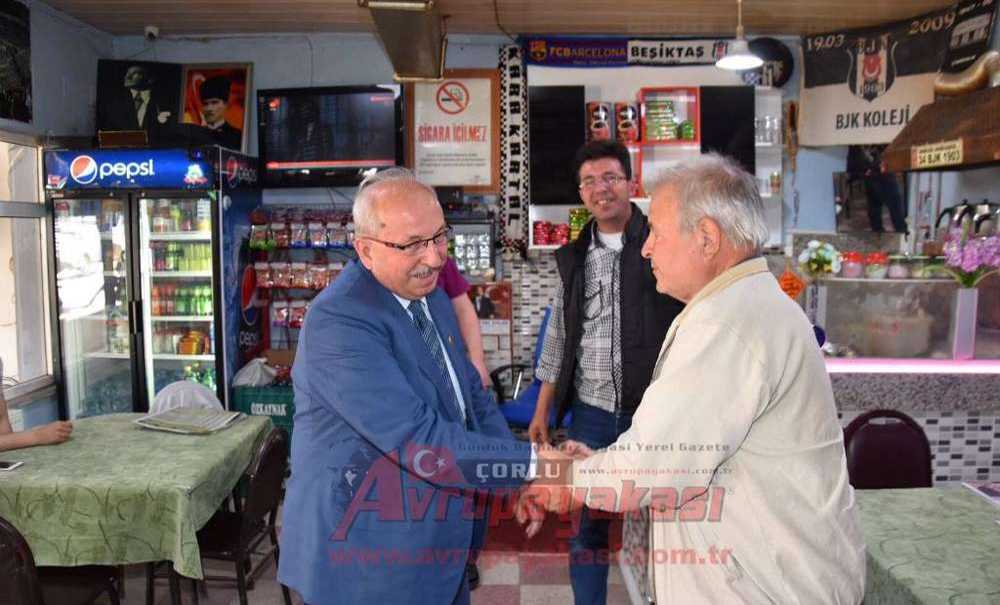 Başkan Albayrak'tan Ergene, Saray Ve Kapaklı'ya Ziyaret