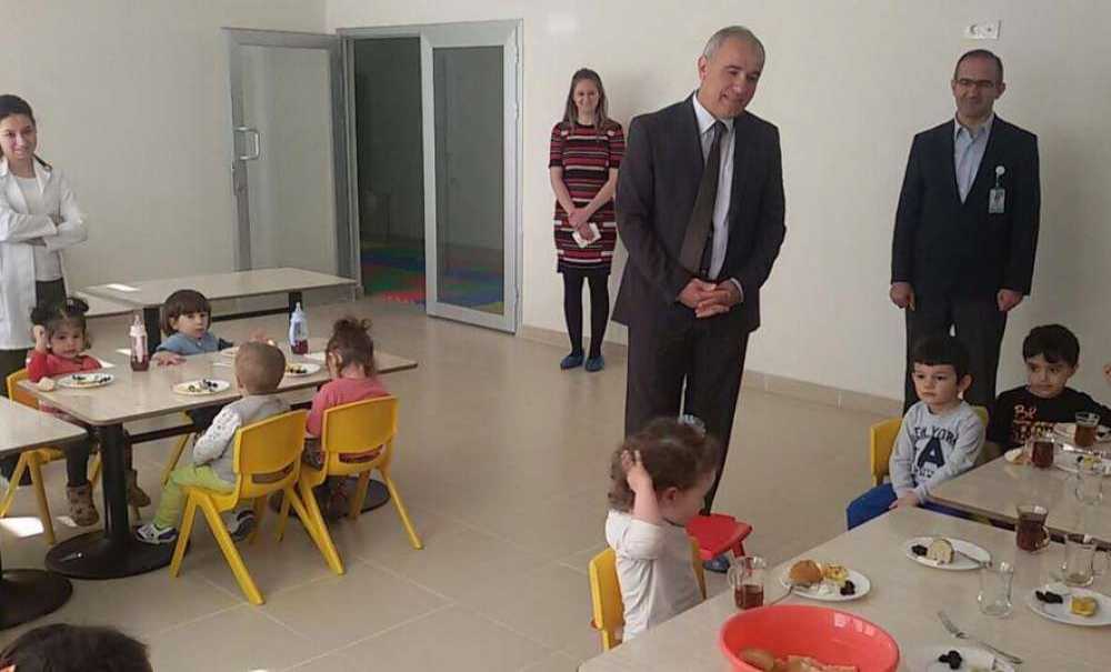 Çorlu Devlet Hastanesi Kreşi Açıldı