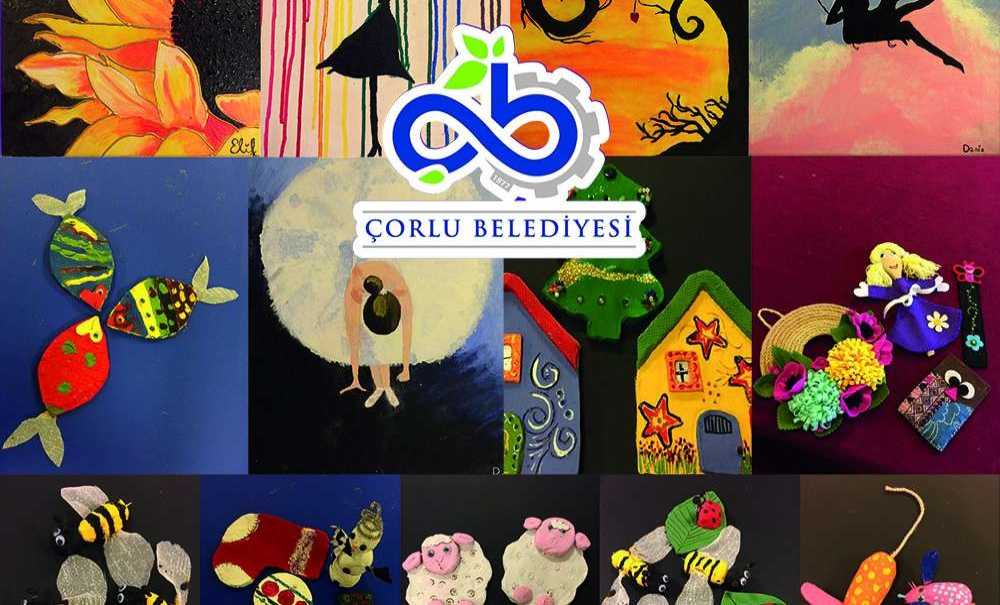 Belediye Kursiyerleri Sergiye Hazırlanıyor