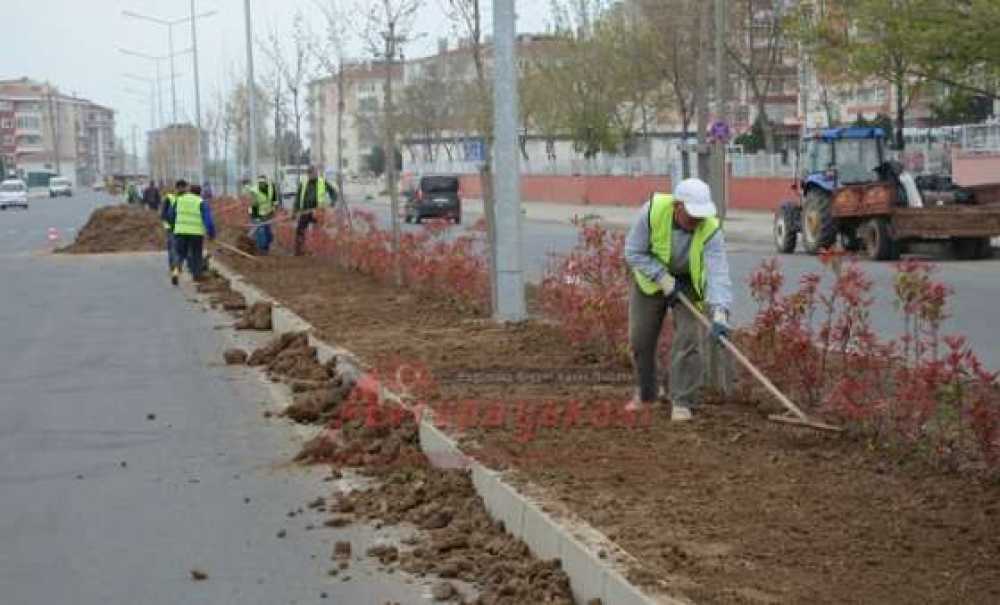 Bülent Ecevit Bulvarı'nda Çalışmalar Devam Ediyor