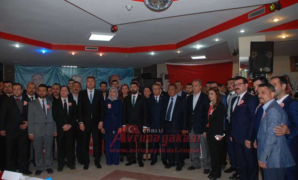 Mhp Çorlu İlçe Teşkilatı'nda Yeni Başkan Barış Tırpan