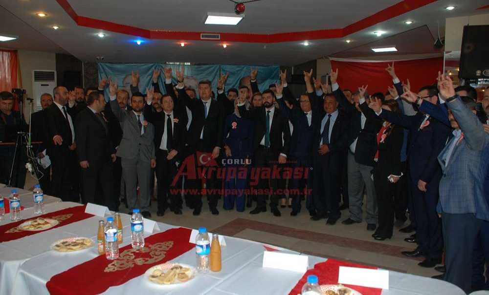 Mhp Çorlu İlçe Teşkilatı'nda Yeni Başkan Barış Tırpan