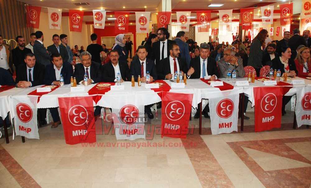 Mhp Çorlu İlçe Teşkilatı'nda Yeni Başkan Barış Tırpan