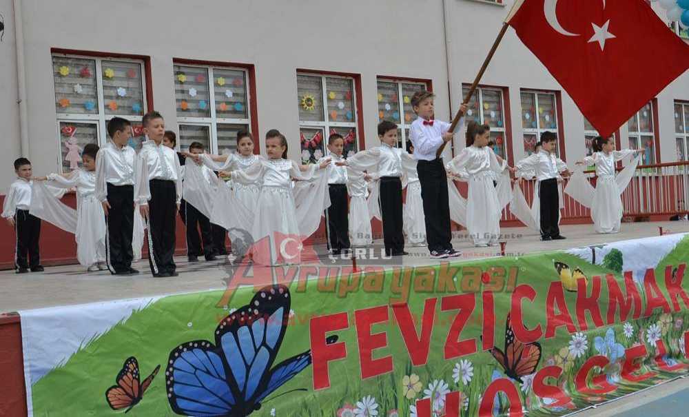 23 Nisan Coşkusu Fevzi Çakmak İlkokulu'nda Yaşandı