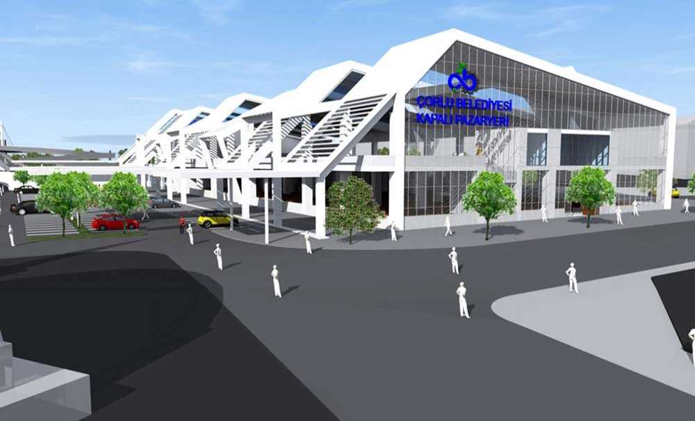 Atakent Kapalı Pazaryerinin Temeli Atılacak