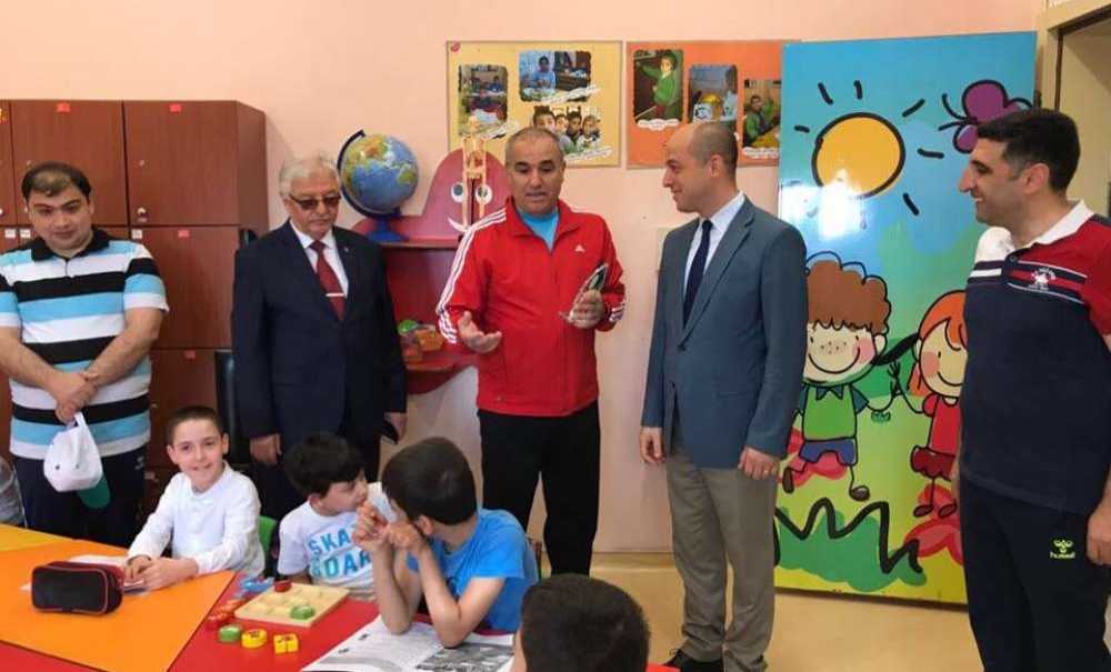 Kaymakam Kılıç Öğrencilerle Spor Yaptı