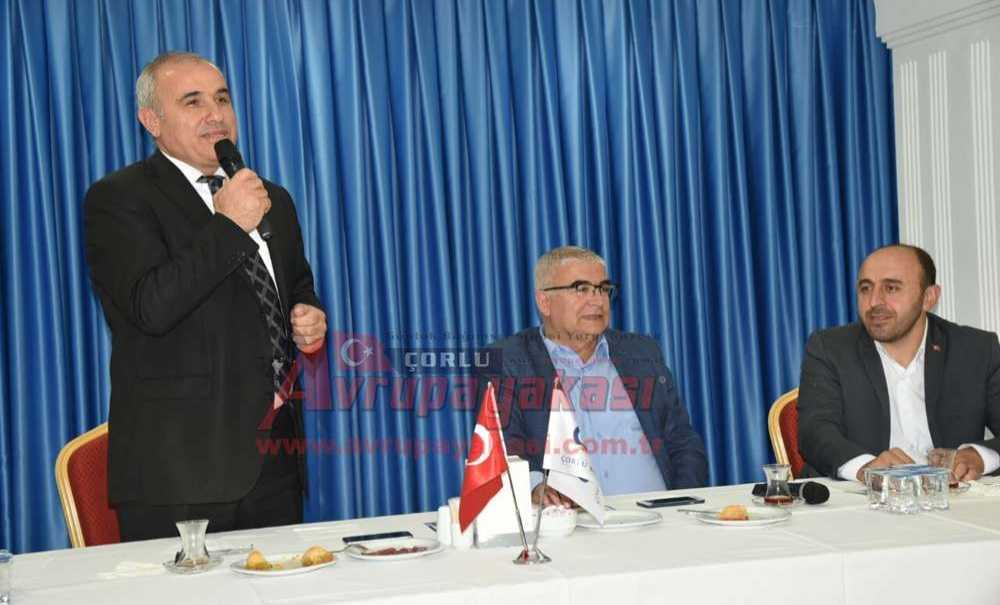 Çorlu'daki Hemşeri Dernekleri Buluştu