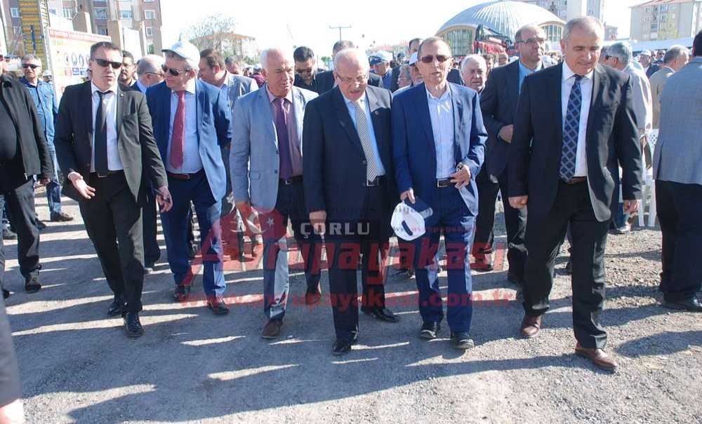 Atakent Kapalı Pazar Yeri Temeli Atıldı