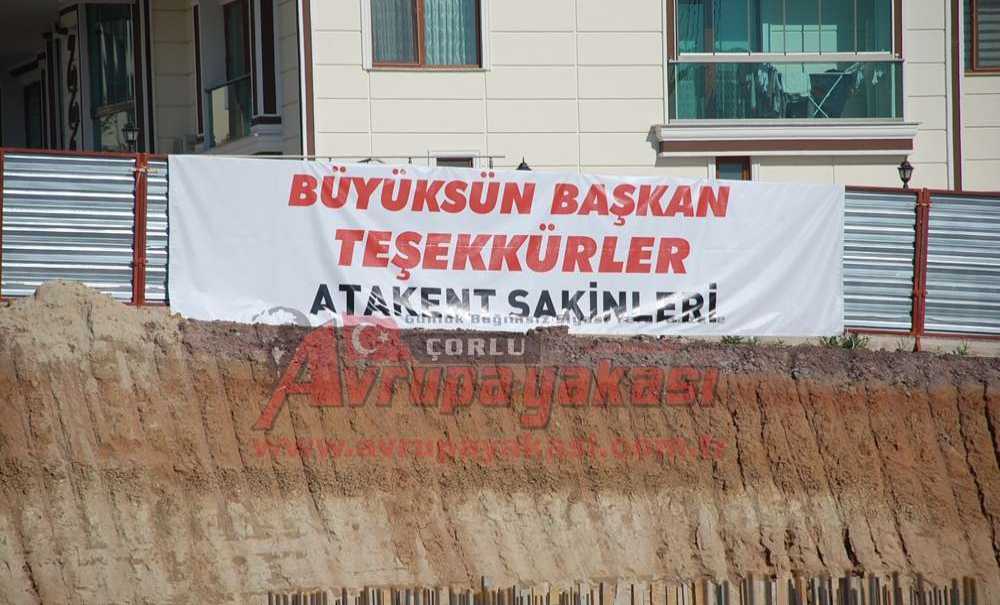 Atakent Kapalı Pazar Yeri Temeli Atıldı