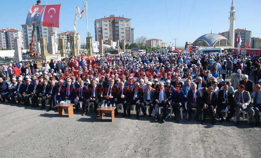 Atakent Kapalı Pazar Yeri Temeli Atıldı