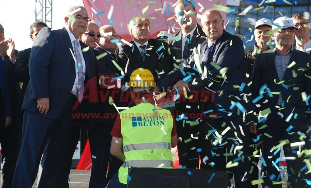 Atakent Kapalı Pazar Yeri Temeli Atıldı